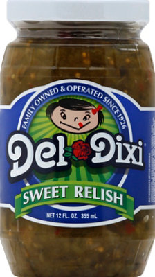 Del Dixi Relish Sweet - 12 Fl. Oz. - Image 2