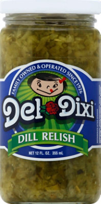 Del Dixi Relish Dill - 12 Fl. Oz. - Image 2