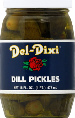 Del Dixi Pickles Dill - 16 Fl. Oz. - Image 2