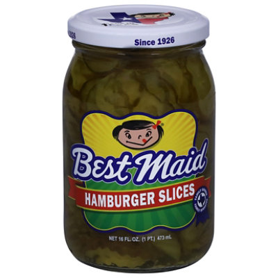 Best Maid Pickles Hamburger Slices - 16 Fl. Oz. - Image 1