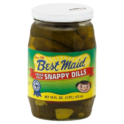 Best Maid Pickles Snappy Dills - 16 Fl. Oz. - Image 1