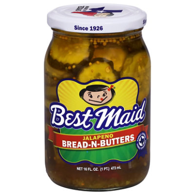 Best Maid Jalapeno Bread-N-Butters - 16 Fl. Oz. - Image 2