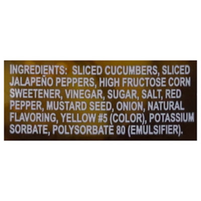 Best Maid Jalapeno Bread-N-Butters - 16 Fl. Oz. - Image 4