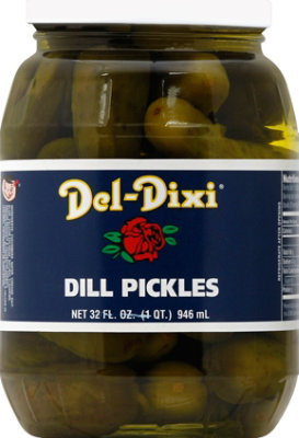 Del Dixi Pickles Dill - 32 Fl. Oz. - Image 2