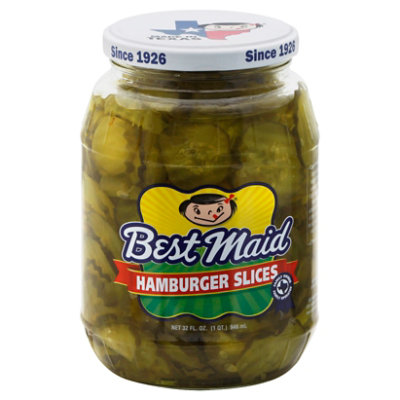 Best Maid Pickles Hamburger Slices - 32 Fl. Oz. - Image 1