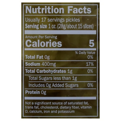 Best Maid Pickles Hamburger Slices - 32 Fl. Oz. - Image 3