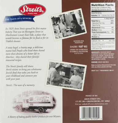 Streits Chocolate Milk Matzo - 7 Oz - Image 2