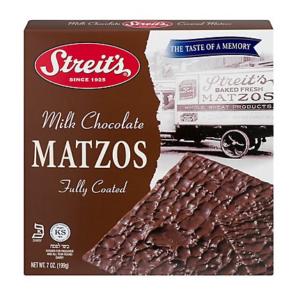 Streits Chocolate Milk Matzo - 7 Oz - Image 1