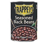 Trappeys Black Beans Seasoned - 15.5 Oz