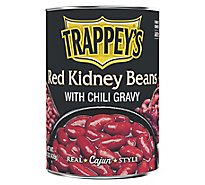 Trappeys Beans Red Kidney With Chili Gravy - 15.5 Oz
