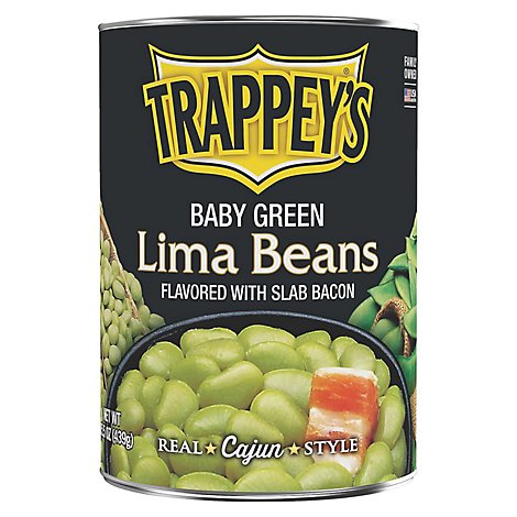 Trappeys Lima Beans Baby Green - 15.5 Oz