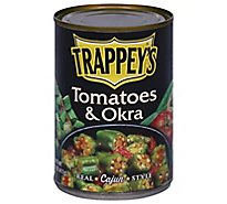 Trappeys Okra And Tomatoes - 14.5 Oz