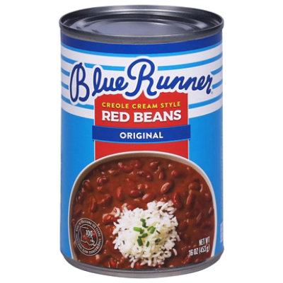 Blue Runner Red Beans Creole Cream Style Original - 16 Oz