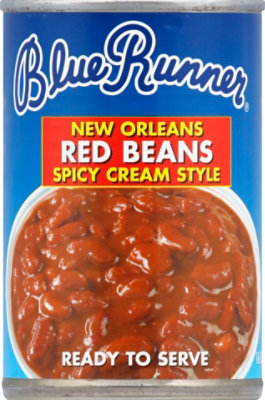 Blue Runner Red Beans Spicy Cream Style New Orleans - 16 Oz - Image 2