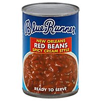 Blue Runner Red Beans Spicy Cream Style New Orleans - 16 Oz - Image 1