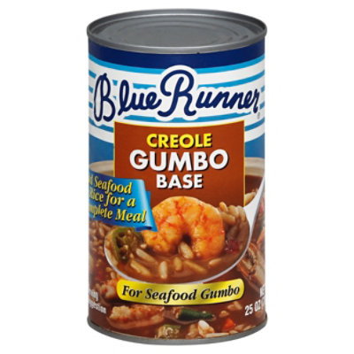 Blue Runner Gumbo Base Creole - 25 Oz - Image 1