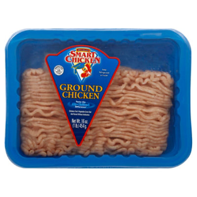 Smart Chicken Ground Air Chilled - 16 Oz - Image 1