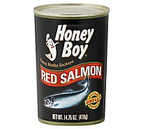 Honey Boy Salmon Red Fancy Alaska Sockeye - 14.75 Oz