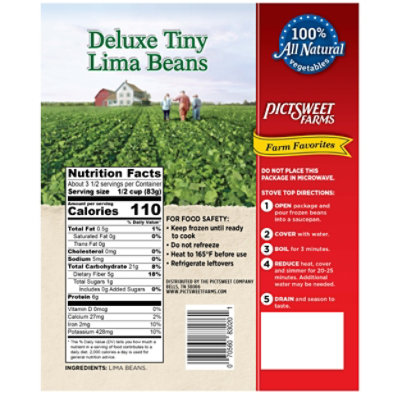 Pictsweet Farms Beans Lima Tiny Deluxe Farm Favorites - 10 Oz - Image 5