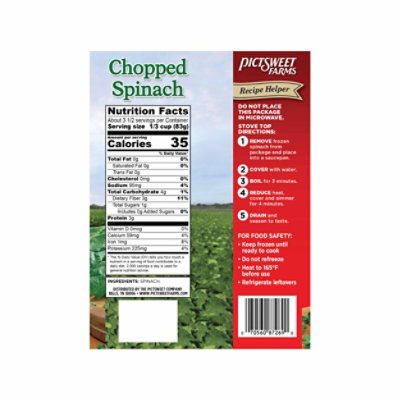 Pictsweet Farms Spinach Chopped Recipe Helper - 10 Oz - Image 5
