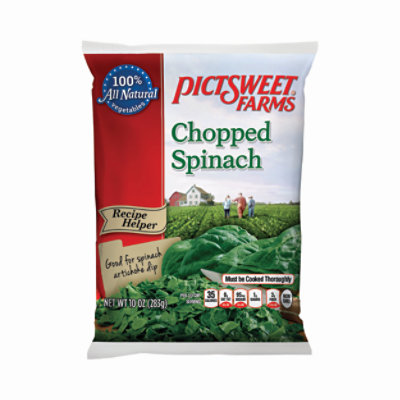 Pictsweet Farms Spinach Chopped Recipe Helper - 10 Oz - Image 1