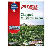 Pictsweet Farms Mustard Green Chopped Southern Classic - 14 Oz