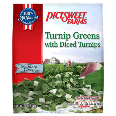 Pictsweet Farms Turnip Greens With Diced Turnips Southern Classics - 14 Oz - Image 2