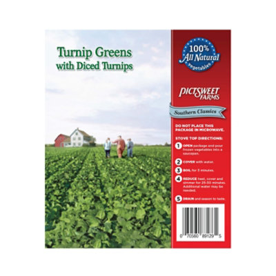 Pictsweet Farms Turnip Greens With Diced Turnips Southern Classics - 14 Oz - Image 5