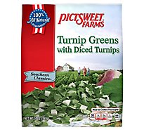 Pictsweet Farms Turnip Greens With Diced Turnips Southern Classics - 14 Oz