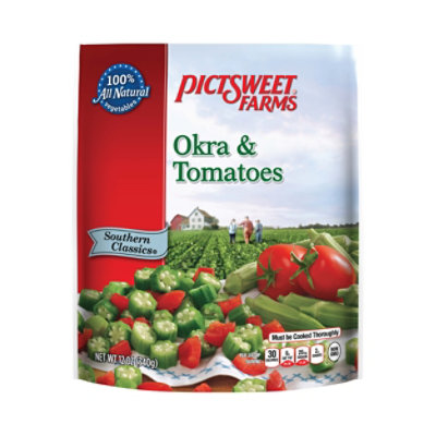 Pictsweet Farms Okra & Tomatoes All Natural - 16 Oz - Image 2