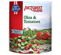 Pictsweet Farms Okra & Tomatoes All Natural - 16 Oz