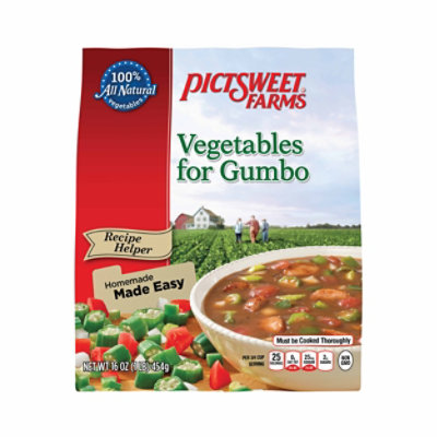 Pictsweet Farms Vegetables For Gumbo Recipe Helper - 16 Oz - Image 1