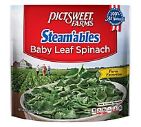 Pictsweet Farms Steamables Spinach Leaf Baby - 10 Oz