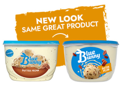 Blue Bunny Ice Cream Butter Pecan - 48 Fl. Oz. - Image 5