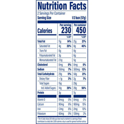 Mrs Baird's Honey Bun - 4 Oz - Image 3