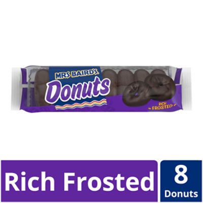 Mrs Baird's Rich Frosted Donuts - 4.3 Oz - Image 1