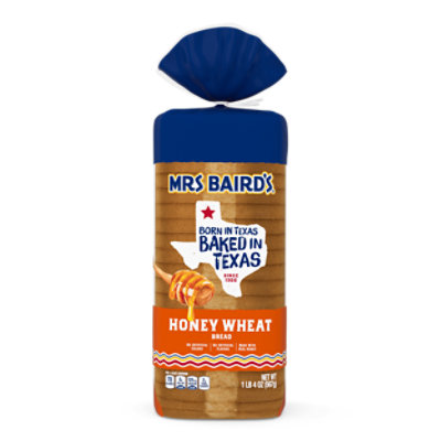 Mrs Baird's Honey Wheat Bread - 20 Oz - Image 2