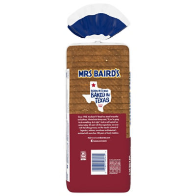 Mrs Baird's 100% Whole Wheat Bread - 20 Oz - Image 4