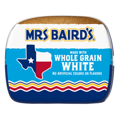 Mrs Baird's Made With Whole Grain White Bread - 20 Oz - Image 2