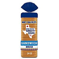 Mrs. Baird's Sandwich White Bread - 24 Oz - Image 1