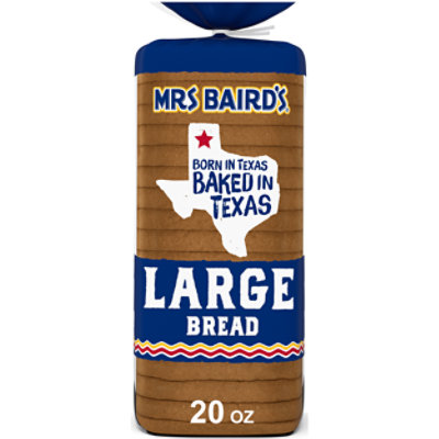 Mrs Baird's Large White Bread - 20 Oz - Image 1