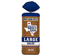 Mrs Bairds Bread Large White - 20 Oz