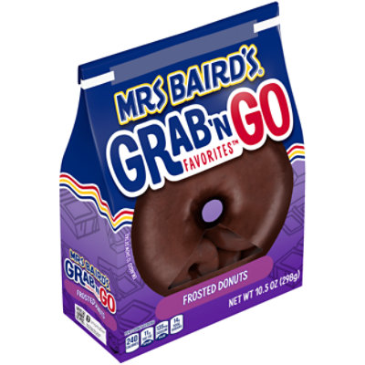 Mrs Baird's Grab N Go Favorites Frosted Donuts - 10.5 Oz - Image 1