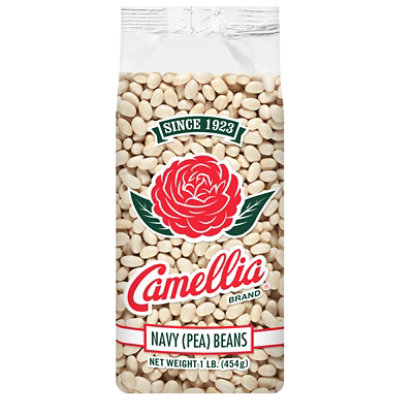 Camellia Beans Navy Pea - 1 Lb - Image 1