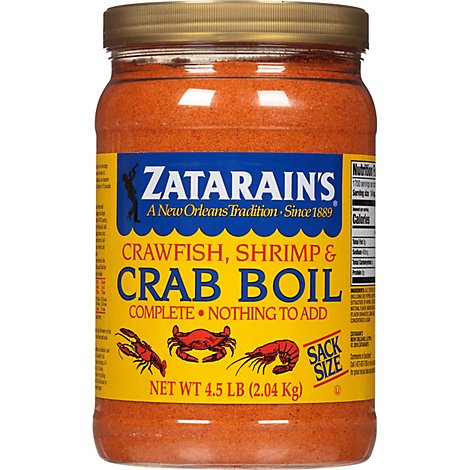 Zatarain's Crawfish - Shrimp & Crab Boil - 73 Oz