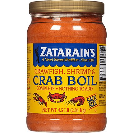 Zatarain's Crawfish - Shrimp & Crab Boil - 73 Oz - Image 1