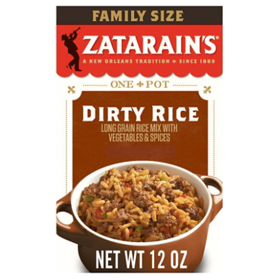 Zatarain's Family Size Dirty Rice Mix - 12 Oz - Image 1