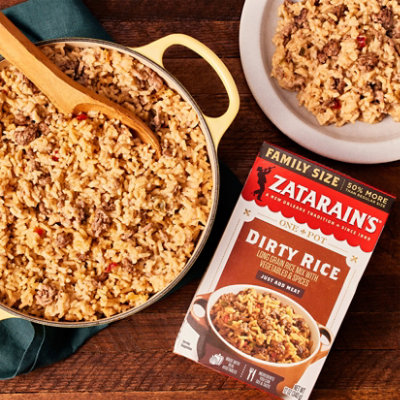 Zatarain's Family Size Dirty Rice Mix - 12 Oz - Image 3