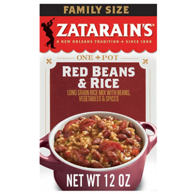 Zatarain's Family Size Red Beans & Rice - 12 Oz - Image 1