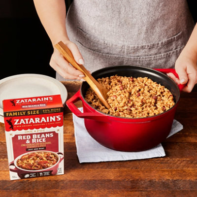 Zatarain's Family Size Red Beans & Rice - 12 Oz - Image 4